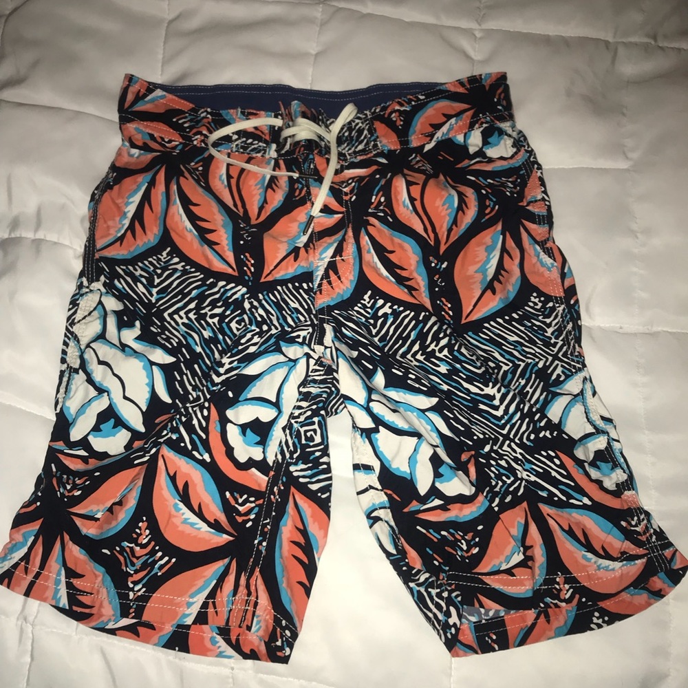 Awesome Floral Swim Shorts s10